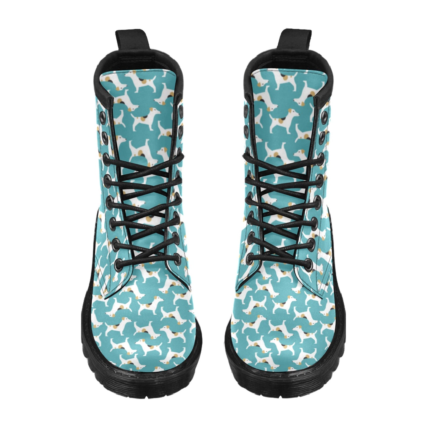 Russell Terriers Print Design LKS301 Women's Boots