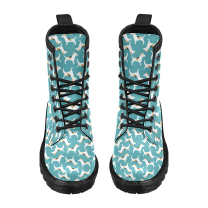 Russell Terriers Print Design LKS301 Women's Boots