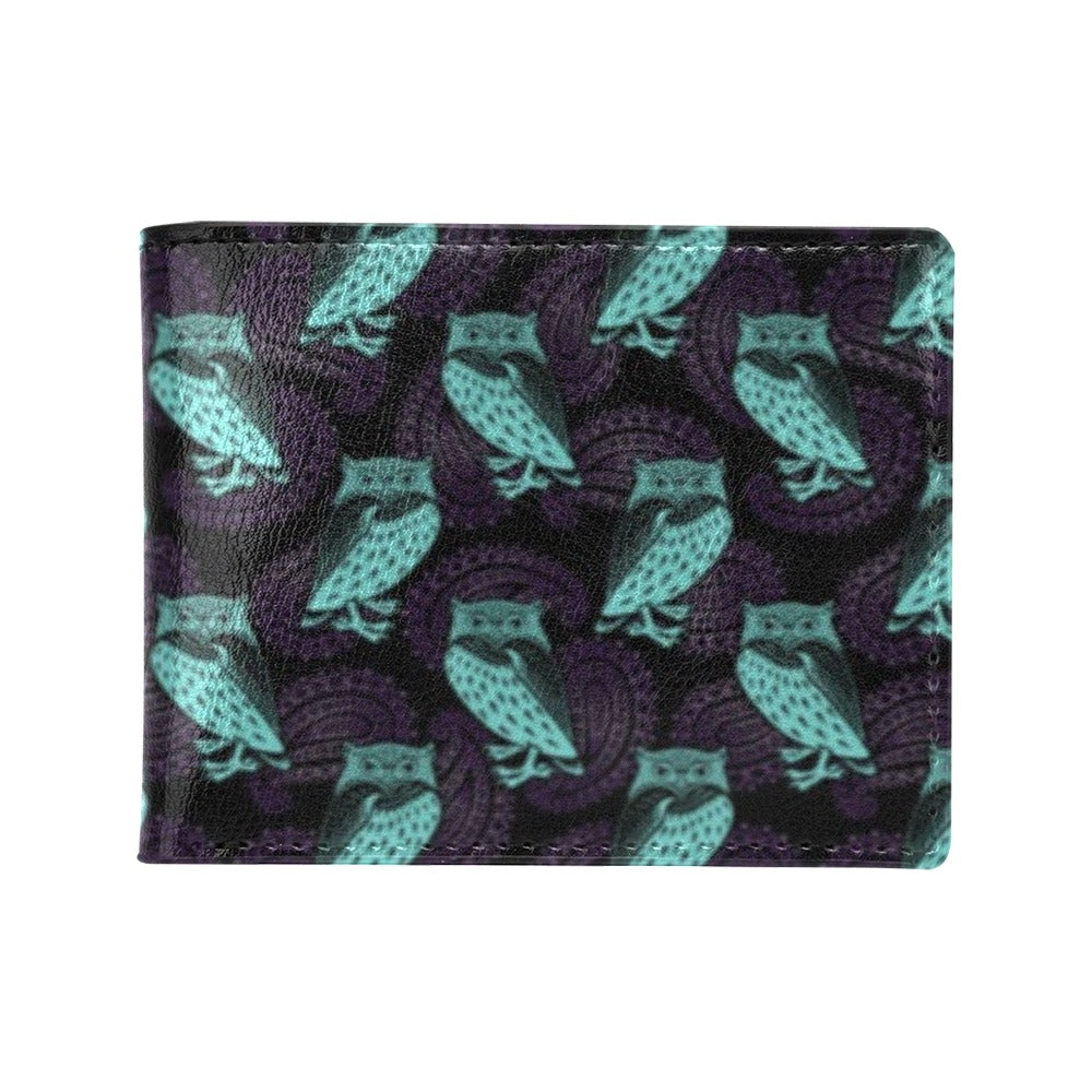 Tribal Pattern Print Design LKS3010 Men's ID Card Wallet