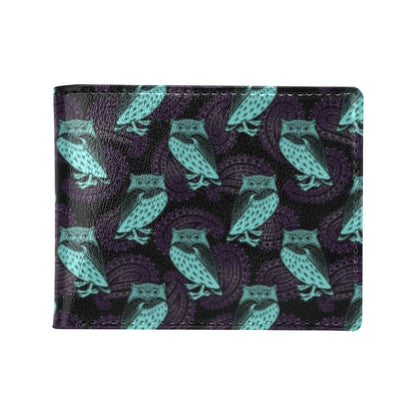 Tribal Pattern Print Design LKS3010 Men's ID Card Wallet