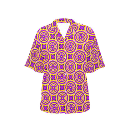 Optical illusion Expansion Women's Hawaiian Shirt