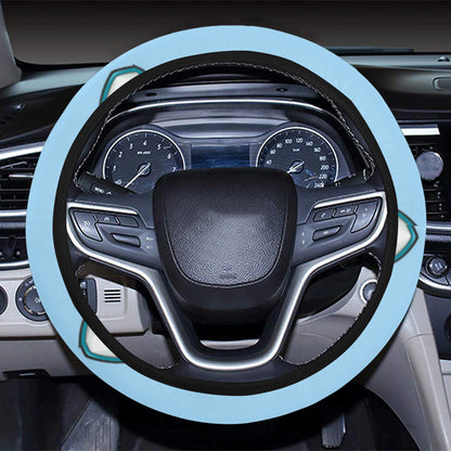 Shark Bite Steering Wheel Cover with Elastic Edge