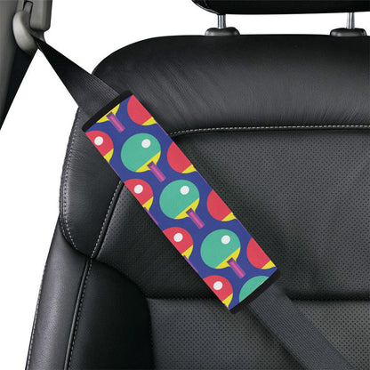 Ping Pong Pattern Print Design A03 Car Seat Belt Cover
