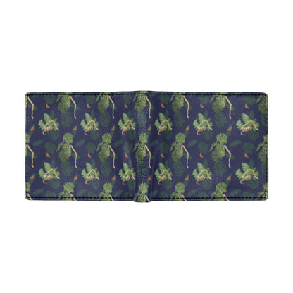 Boa Pattern Print Design 02 Men's ID Card Wallet