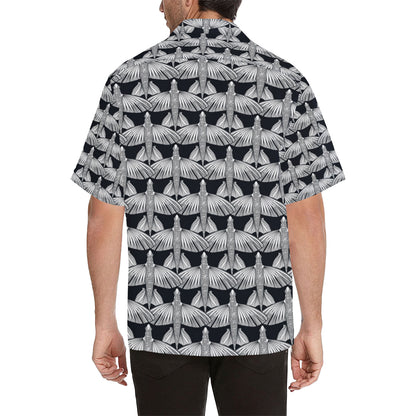 Flying Fish Pattern Print Design 03 Men's Hawaiian Shirt