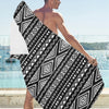 Tribal Pattern Print Design LKS301 Beach Towel 32" x 71"