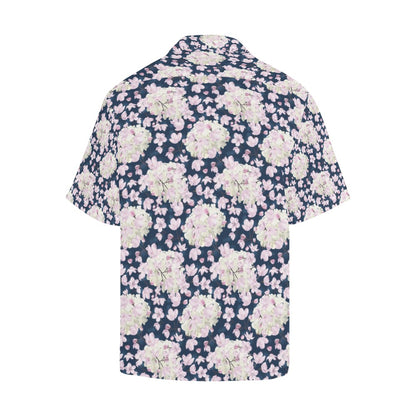 Sakura Print Design LKS305 Men's Hawaiian Shirt
