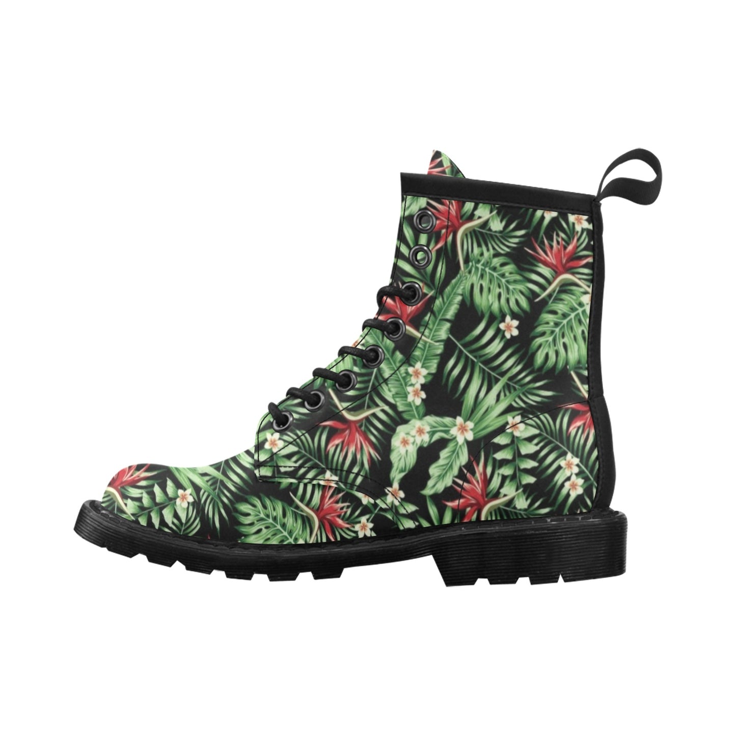 Bird Of Paradise Pattern Print Design BOP05 Women's Boots