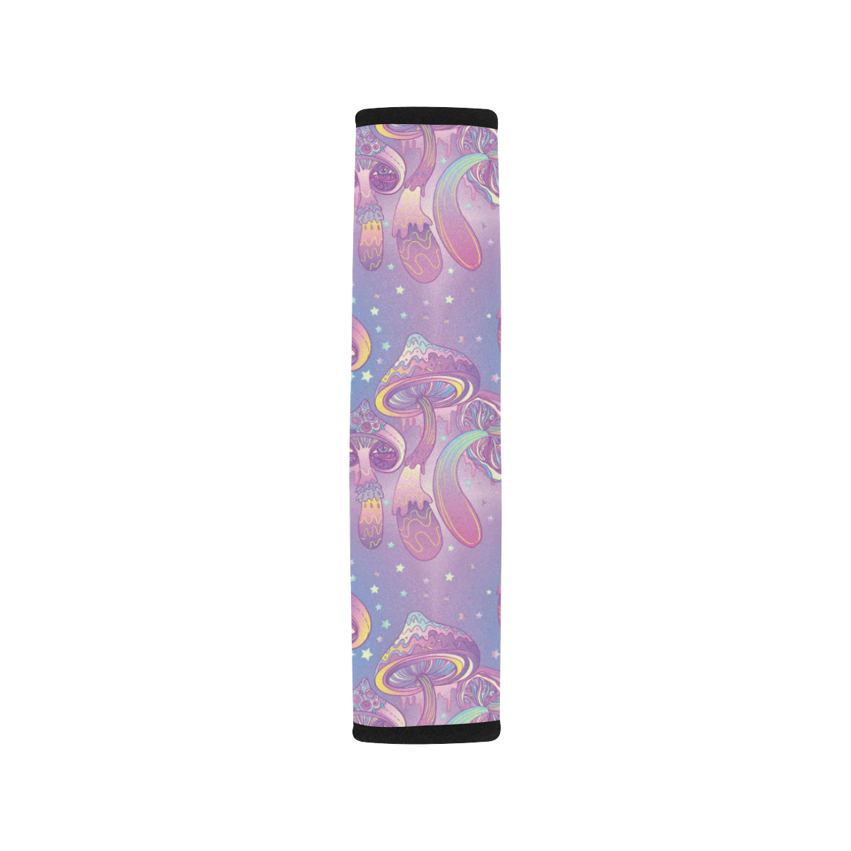 Psychedelic Mushroom Pattern Print Design A01 Car Seat Belt Cover