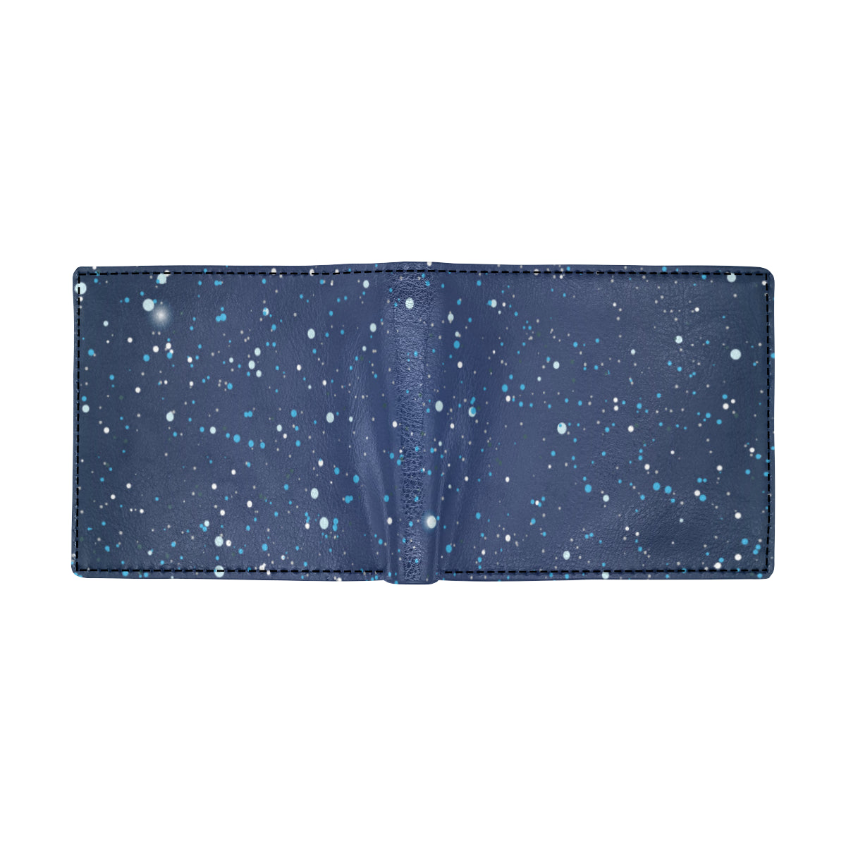 Night sky Pattern Print Design A03 Men's ID Card Wallet
