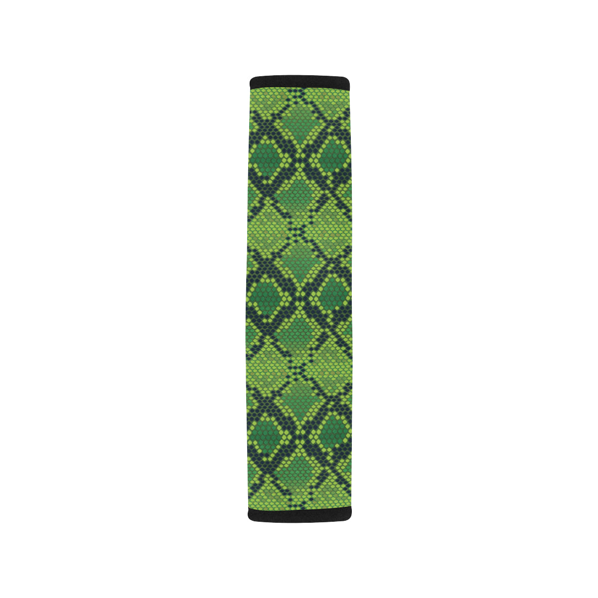 Python Green Pattern Print Design A01 Car Seat Belt Cover