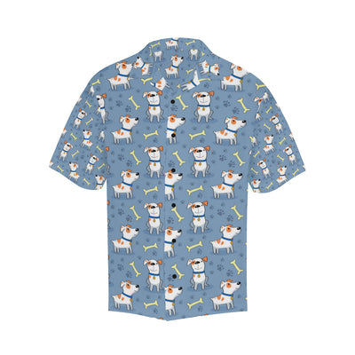 Bull Terriers Pattern Print Design 04 Men's Hawaiian Shirt