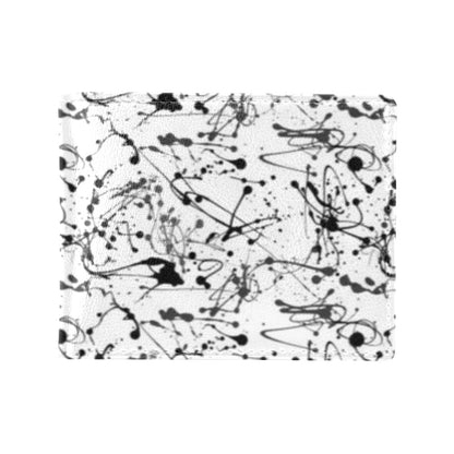 Splatter Print Design LKS305 Men's ID Card Wallet