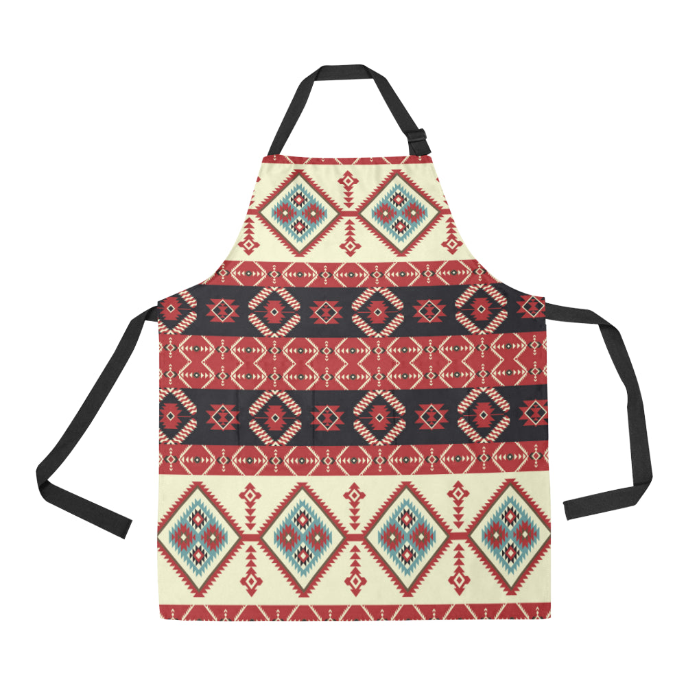 Navajo Pattern Print Design A05 Apron with Pocket