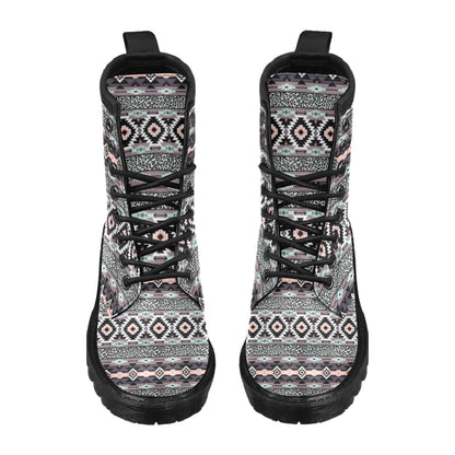 Safari Pattern Print Design LKS302 Women's Boots