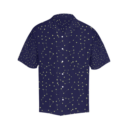 Constellation Pattern Print Design 02 Men's Hawaiian Shirt