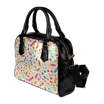 Candy Pattern Print Design 04 Shoulder Handbag
