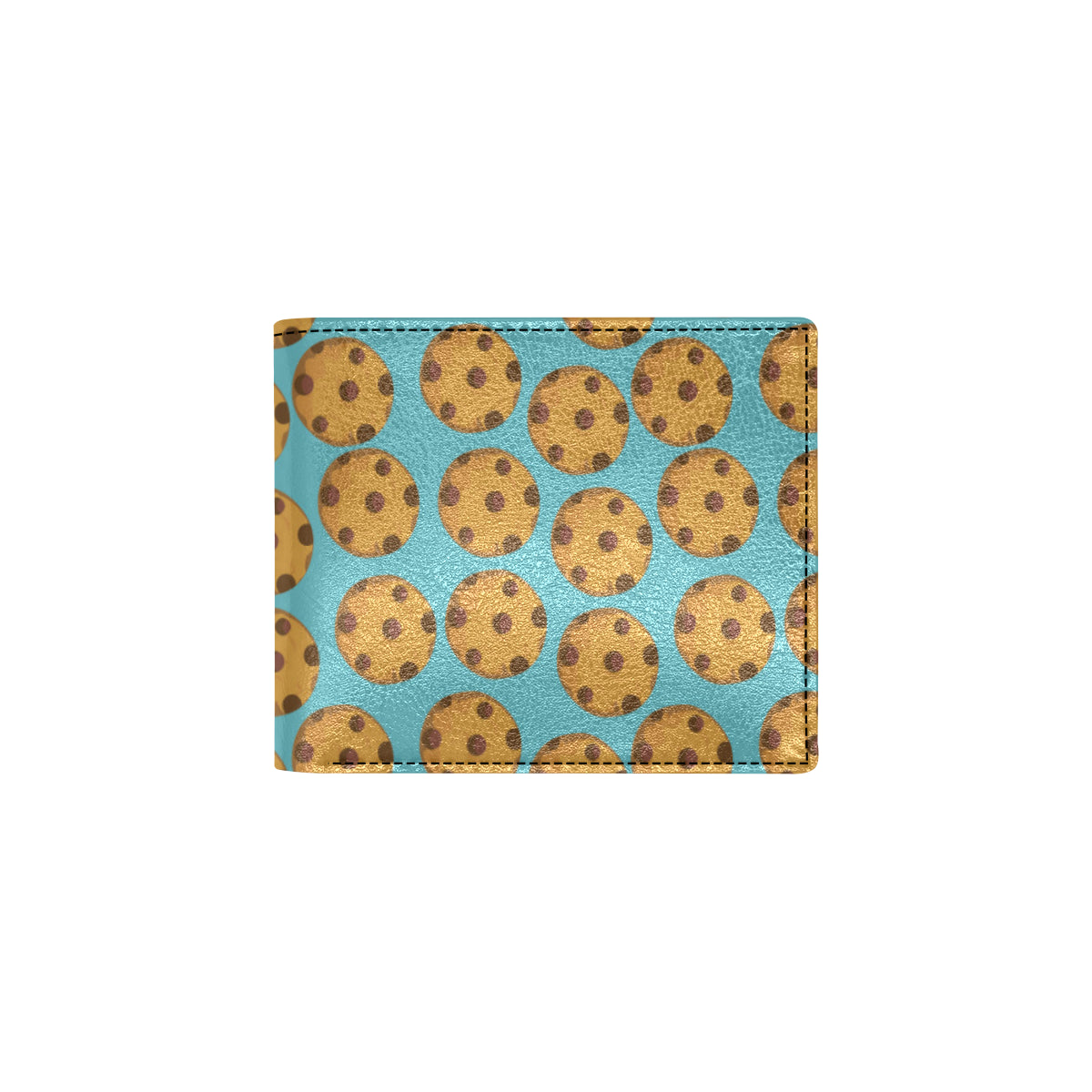 Cookie Pattern Print Design 01 Men's ID Card Wallet