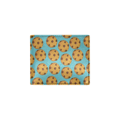 Cookie Pattern Print Design 01 Men's ID Card Wallet