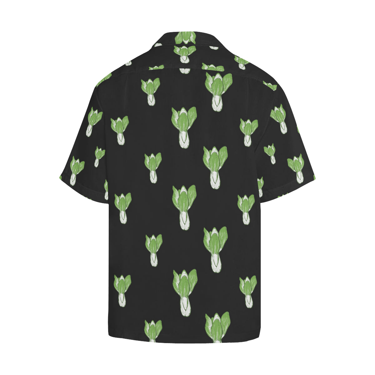 Kale Pattern Print Design 02 Men's Hawaiian Shirt