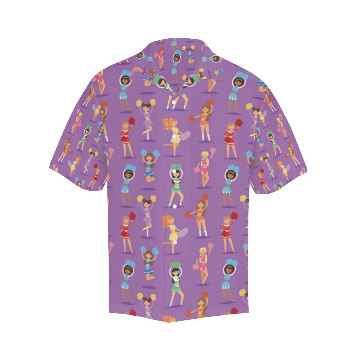 Cheerleader Pattern Print Design 02 Men's Hawaiian Shirt