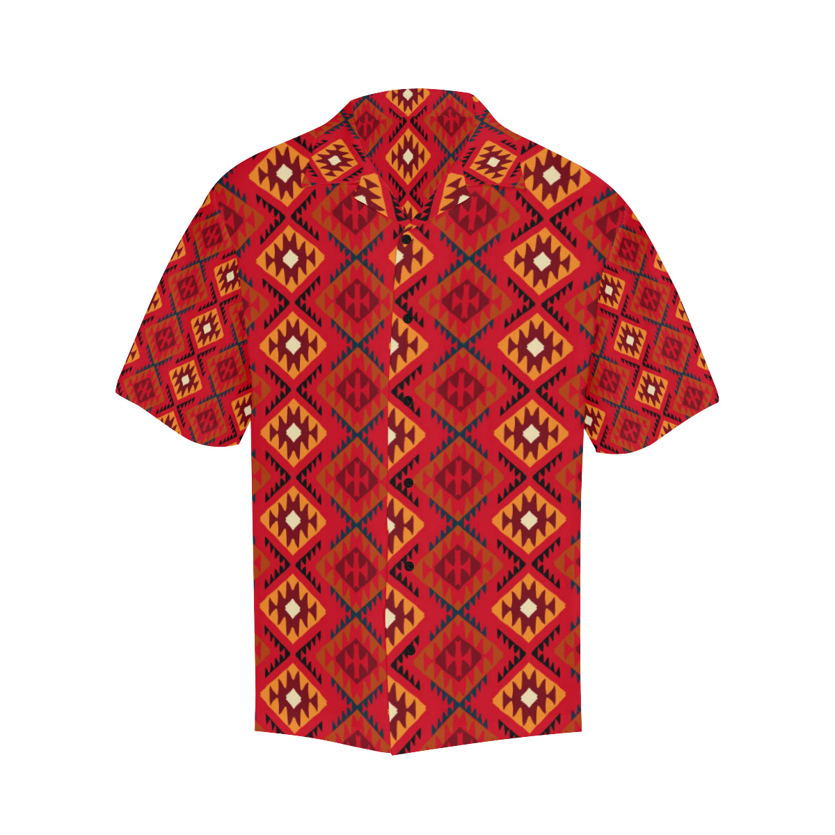 Aztec Pattern Print Design 06 Men's Hawaiian Shirt