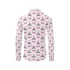 Cupcakes Unicorn Print Pattern Men's Long Sleeve Shirt