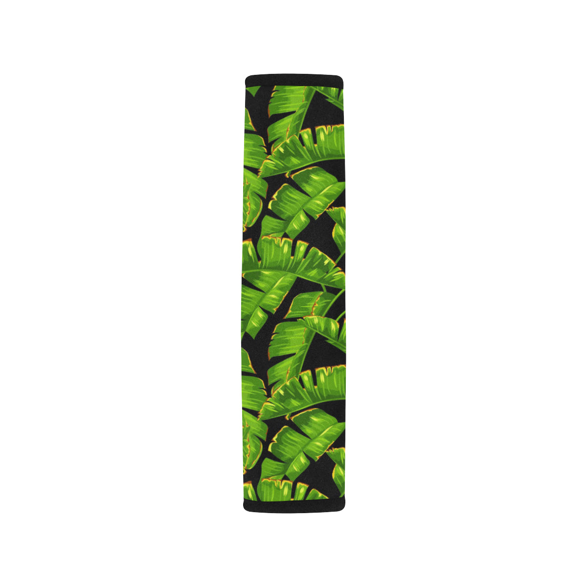 Banana Leaf Pattern Print Design BL06 Car Seat Belt Cover
