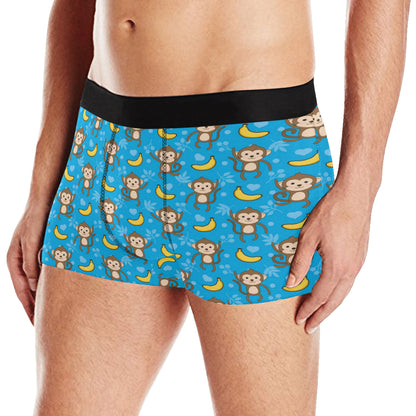 Monkey Pattern Print Design 05 Men's Boxer Briefs