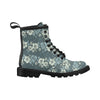 Flower Hawaiian Hibiscus Style Print Pattern Women's Boots