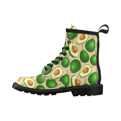 Avocado Pattern Print Design AC010 Women's Boots