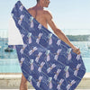 Dragonfly Print Design LKS401 Beach Towel 32" x 71"