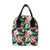 Hawaiian flower tropical leaves Insulated Lunch Bag