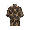 Sun Moon mandala Third eye Women's Hawaiian Shirt