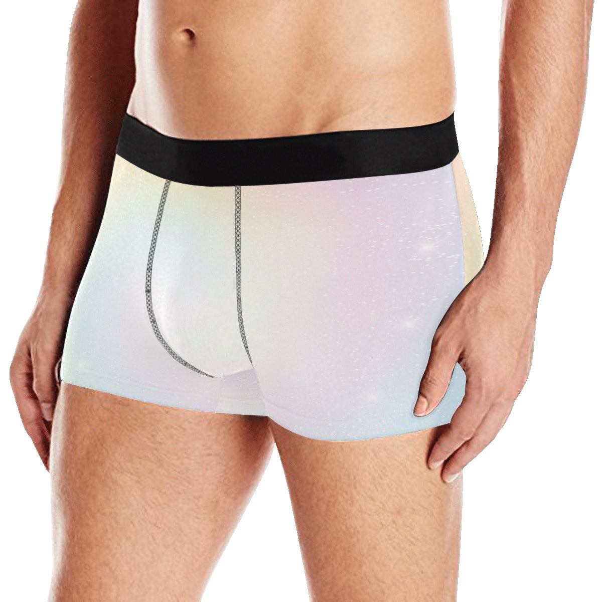 Nebula Pattern Print Design A02 Men's Boxer Briefs