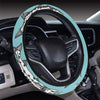 Barracuda Pattern Print Design 03 Steering Wheel Cover with Elastic Edge