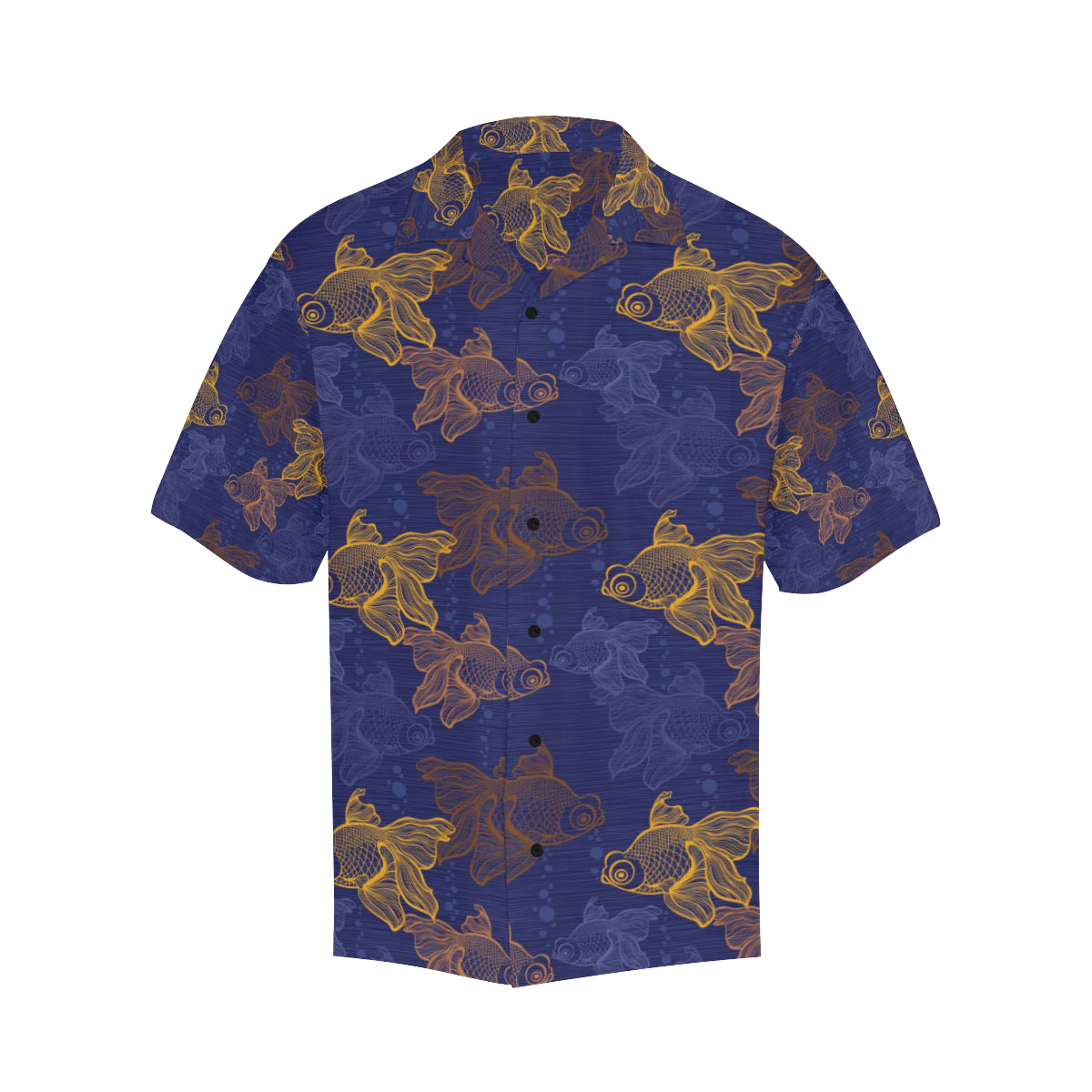 Goldfish Pattern Print Design 01 Men's Hawaiian Shirt
