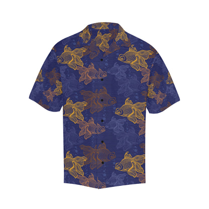 Goldfish Pattern Print Design 01 Men's Hawaiian Shirt