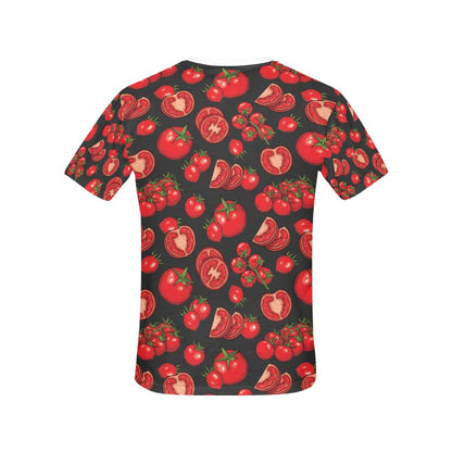 Tomato Print Design LKS303 Women's  T-shirt