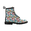 Tribal Wave Pattern Print Women's Boots