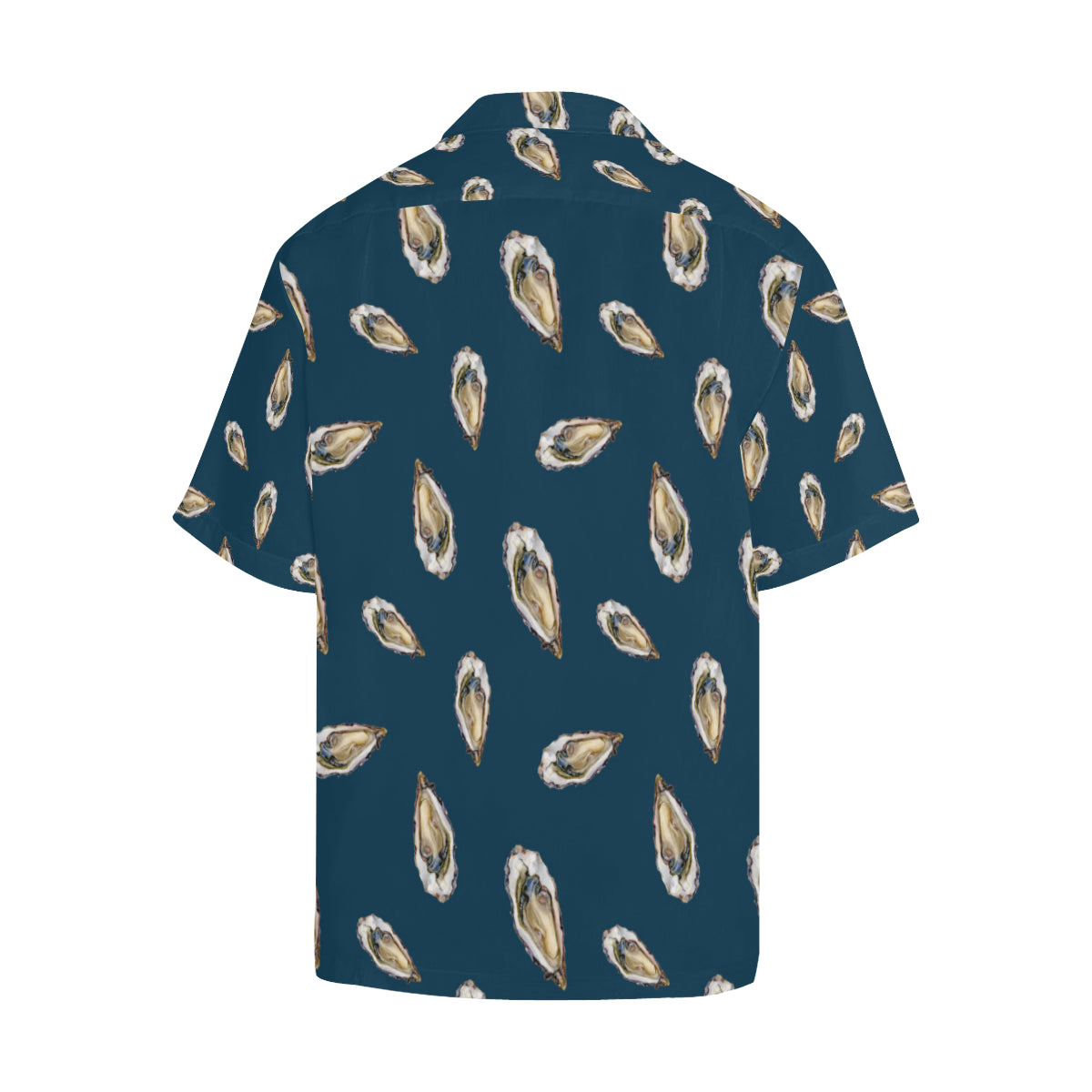 Oyster Pattern Print Design 03 Men's Hawaiian Shirt