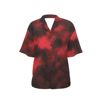 Nebula Pattern Print Design A03 Women's Hawaiian Shirt
