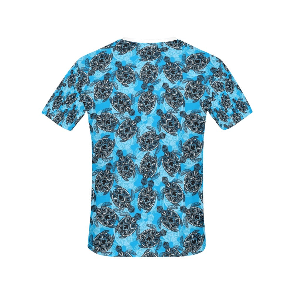 Tribal Pattern Print Design LKS307 Women's  T-shirt