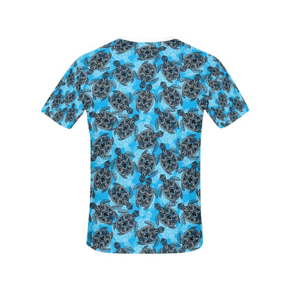 Tribal Pattern Print Design LKS307 Women's  T-shirt