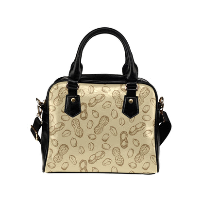 Peanut Pattern Print Design A02 Shoulder Handbag