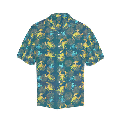 Scorpion Pattern Print Design 02 Men's Hawaiian Shirt