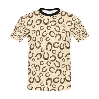 Horseshoe Print Design LKS302 Men's All Over Print T-shirt