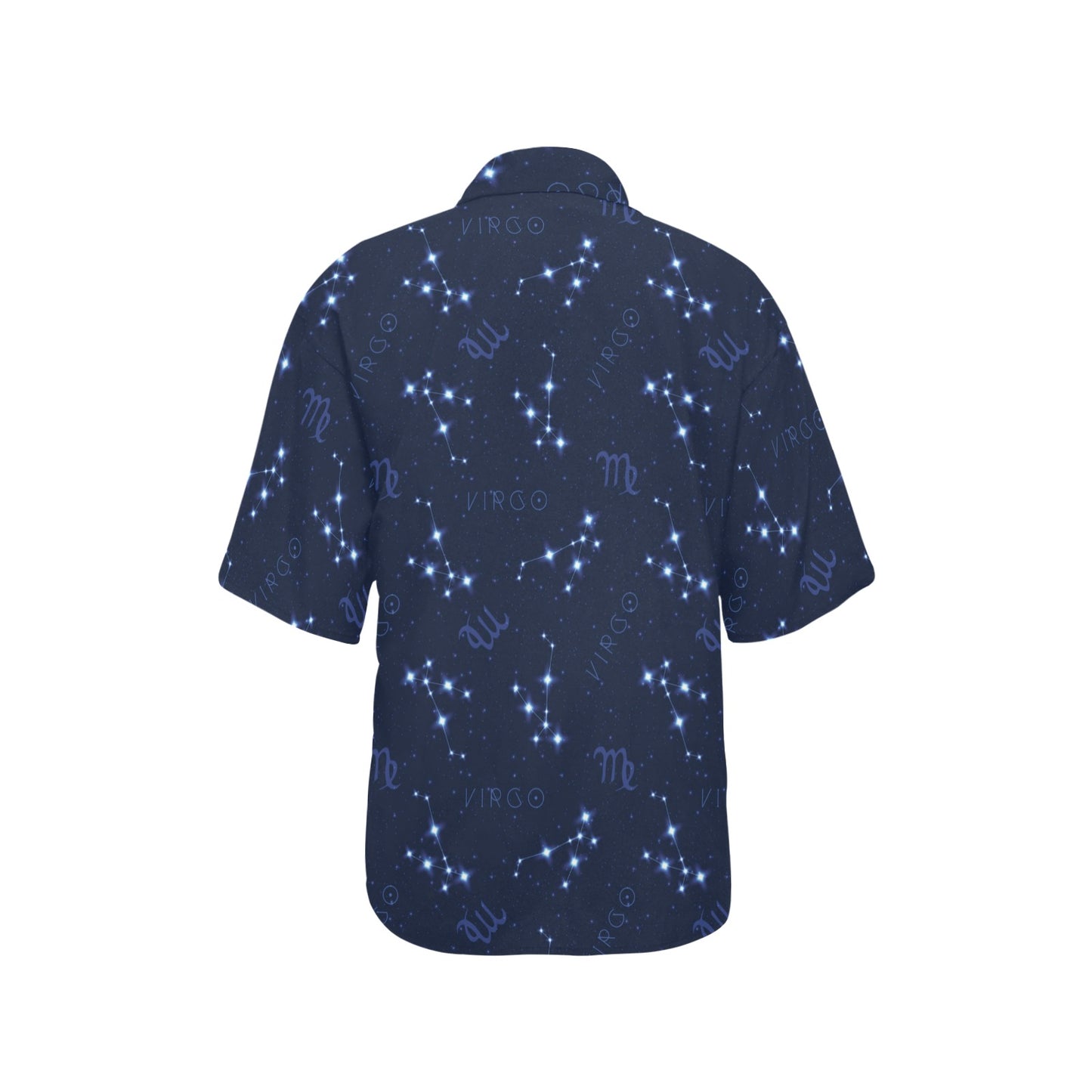 Virgo Print Design LKS303 Women's Hawaiian Shirt