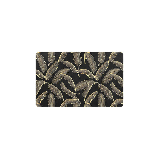 Banana Leaf Pattern Print Design BL07 Kitchen Mat