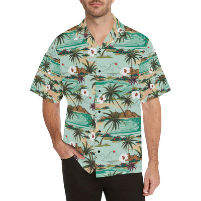 Pacific island Pattern Print Design A03 Men's Hawaiian Shirt